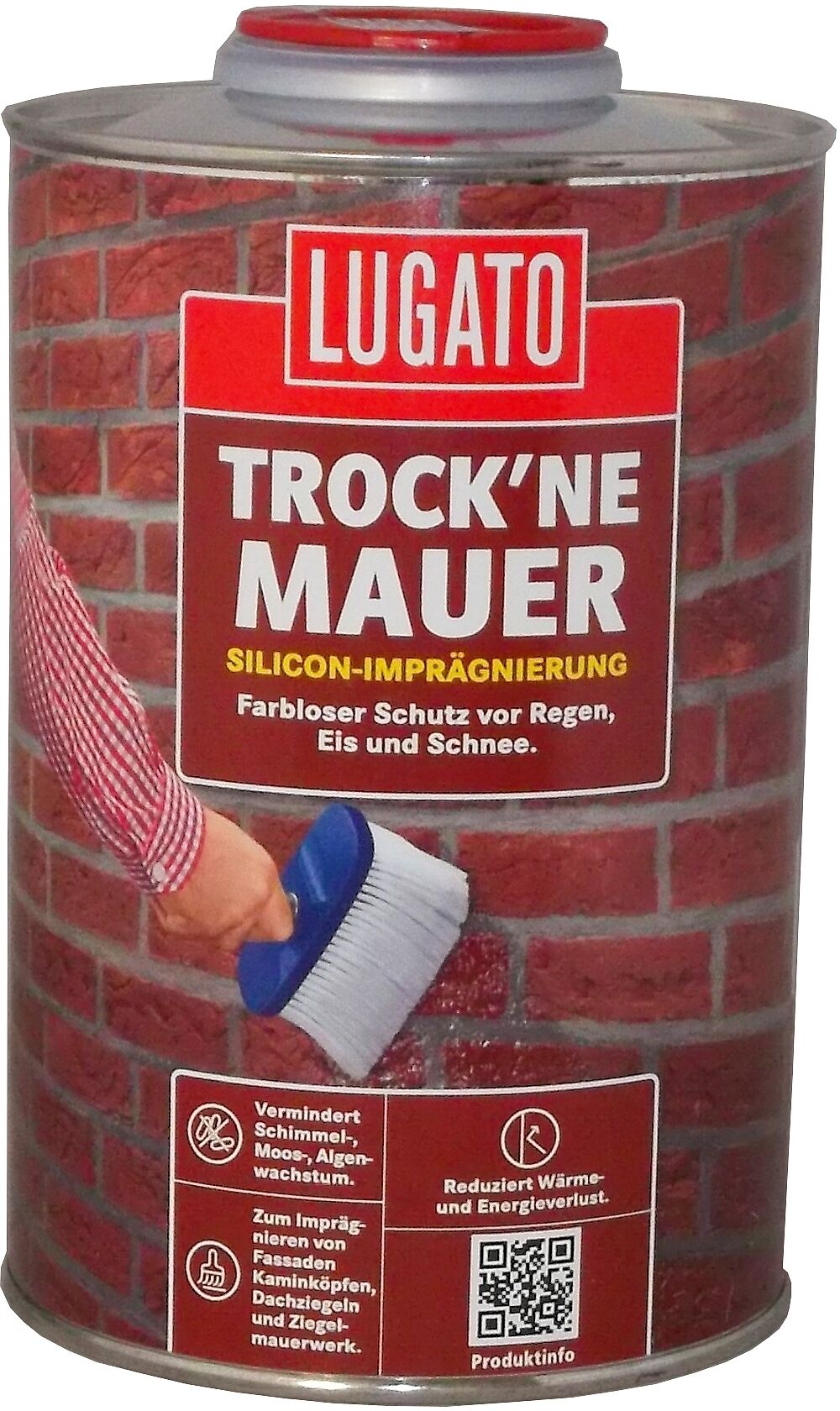 _1L Lugato Trockne Mauer Silicon Imprägnierung