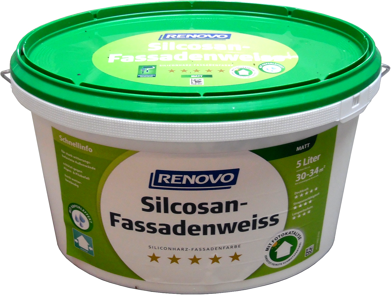 5L Renovo Silcosan Fassadenweis, Matt