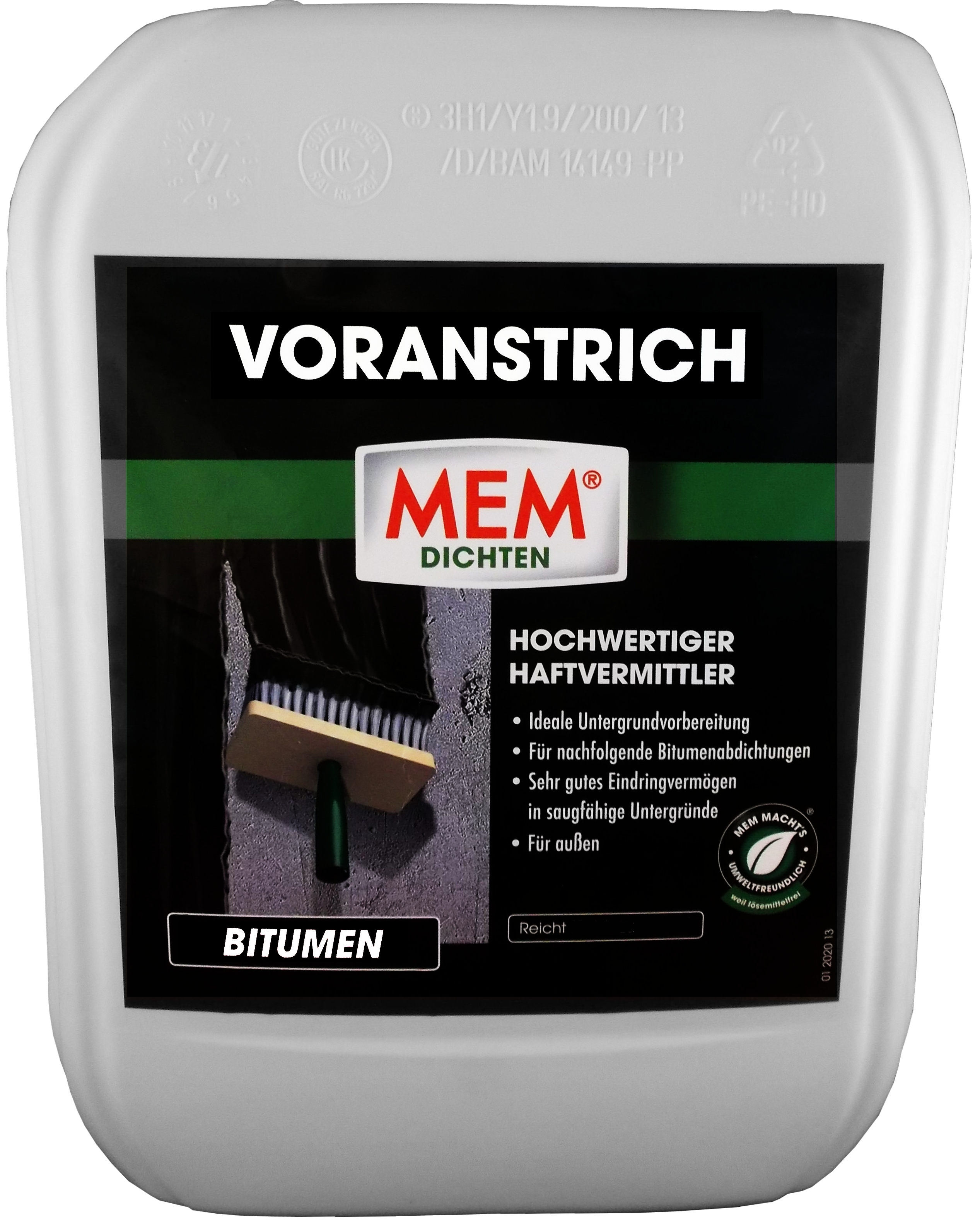 5L MEM Bitumen Voranstrich Lösemittelfrei