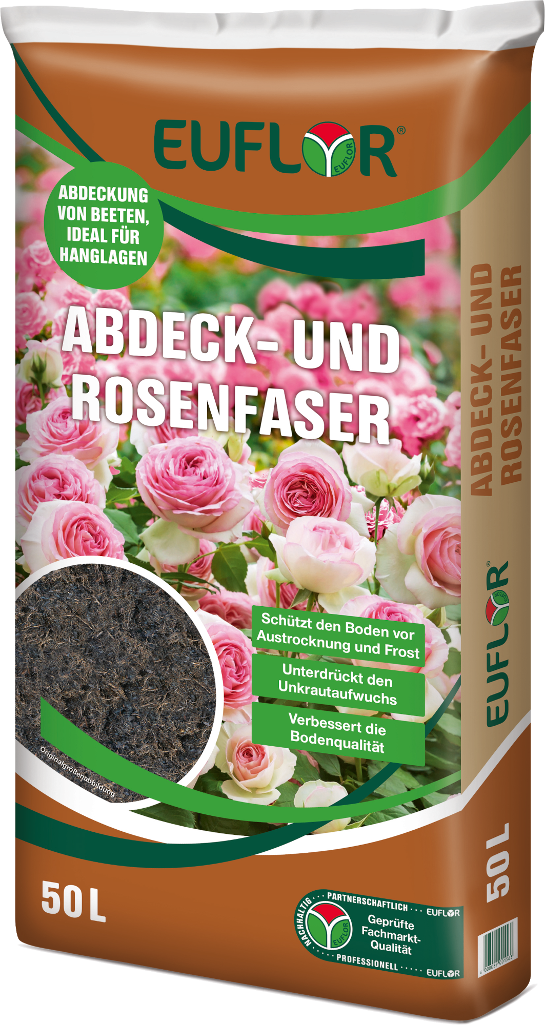 EUFLOR Abdeck- und Rosenfaser 50 l Sack