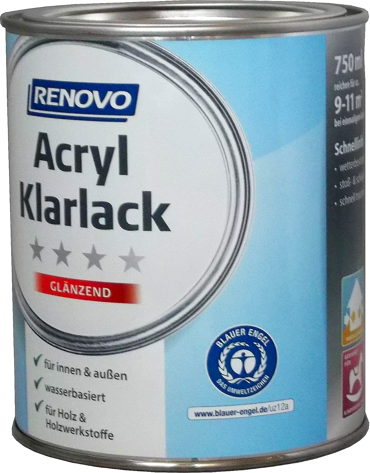 375ml Renovo Acryl Klarlack glänzend