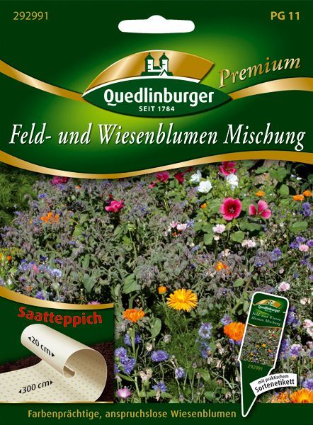 Feld- und Wiesenblumen Mischung