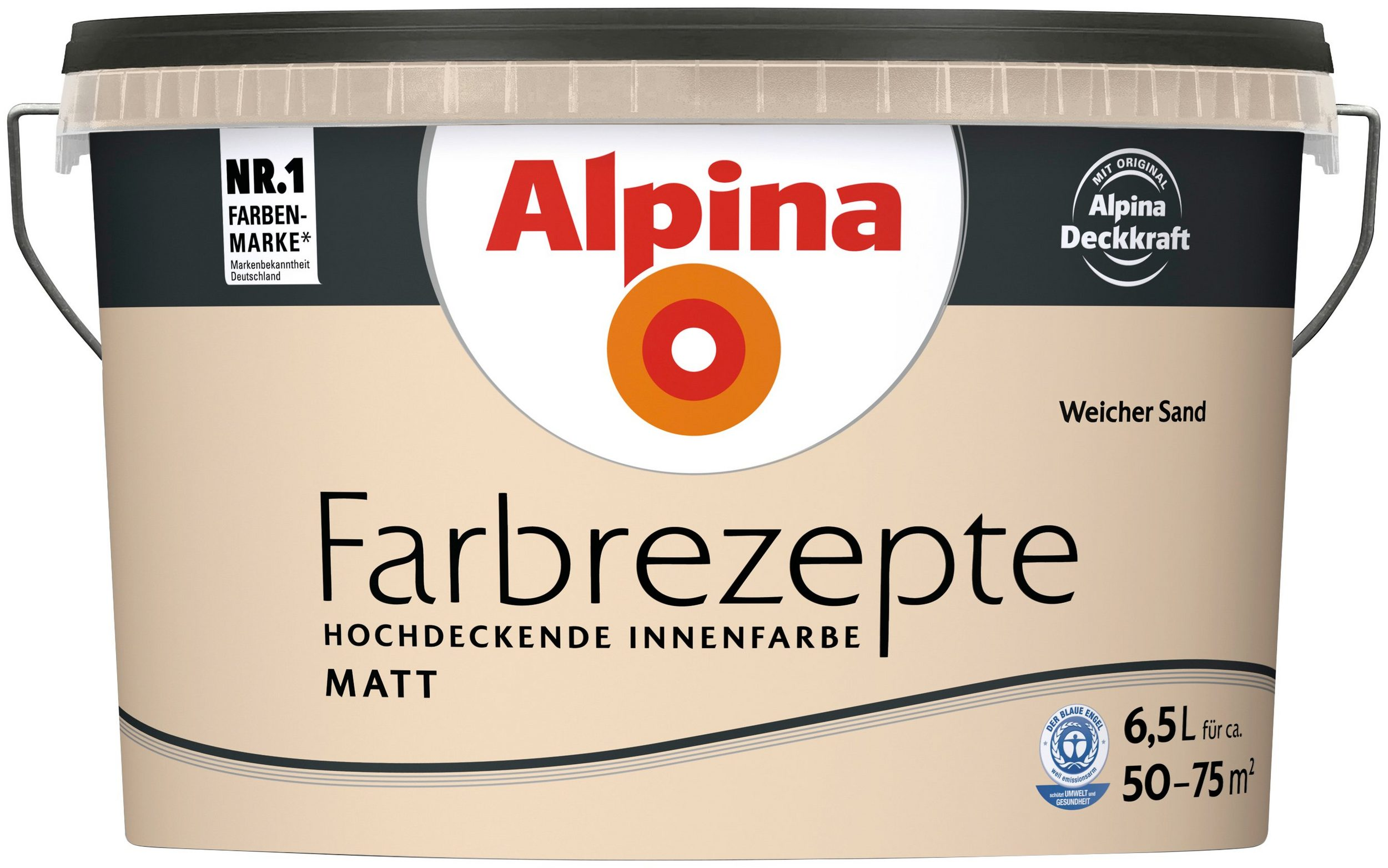 6,5L ALPINA Farbrezepte Weicher Sand