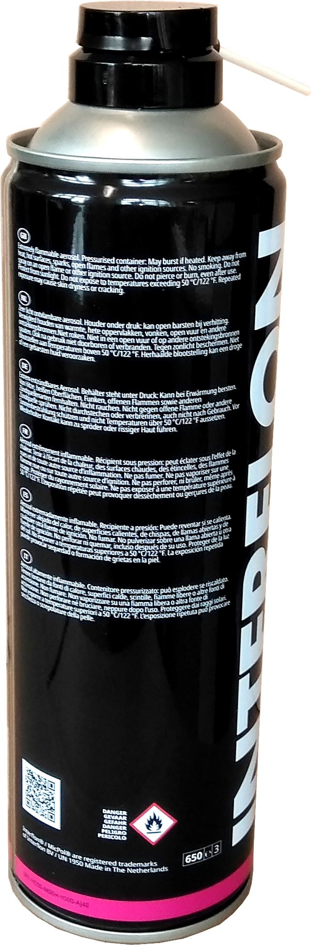 500ml INTERFLON Food Lube Trockenfilm-Schmiermittel