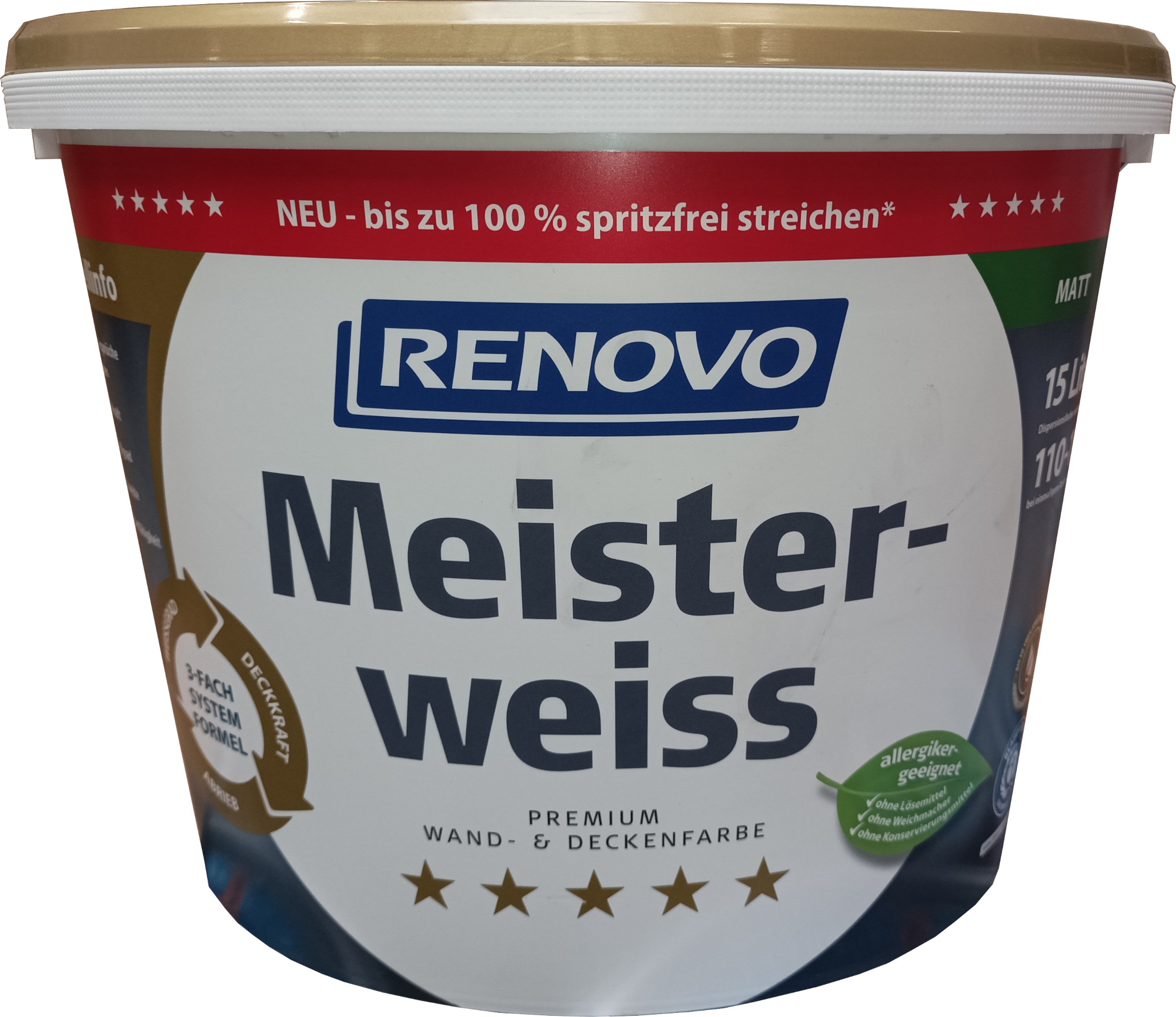 15L Renovo Meisterweiss weiß Matt