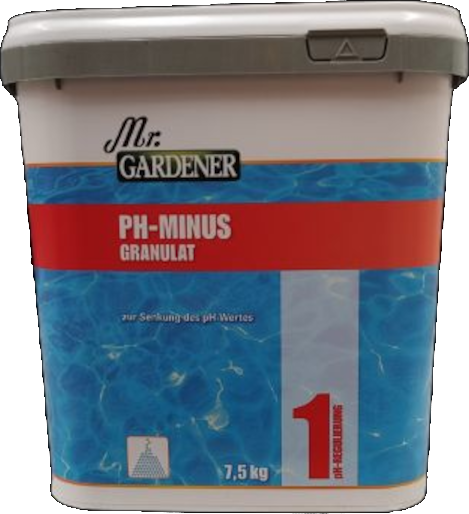 7,5kg Mr.Gardener PH - Minus im Eimer
