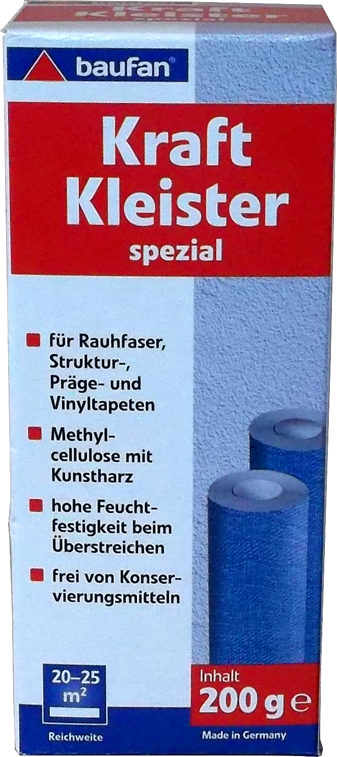 200g baufan Kraft Kleister spezial