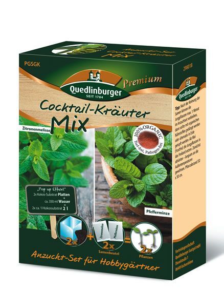Anzucht-Set Cocktail-Kräuter Mix