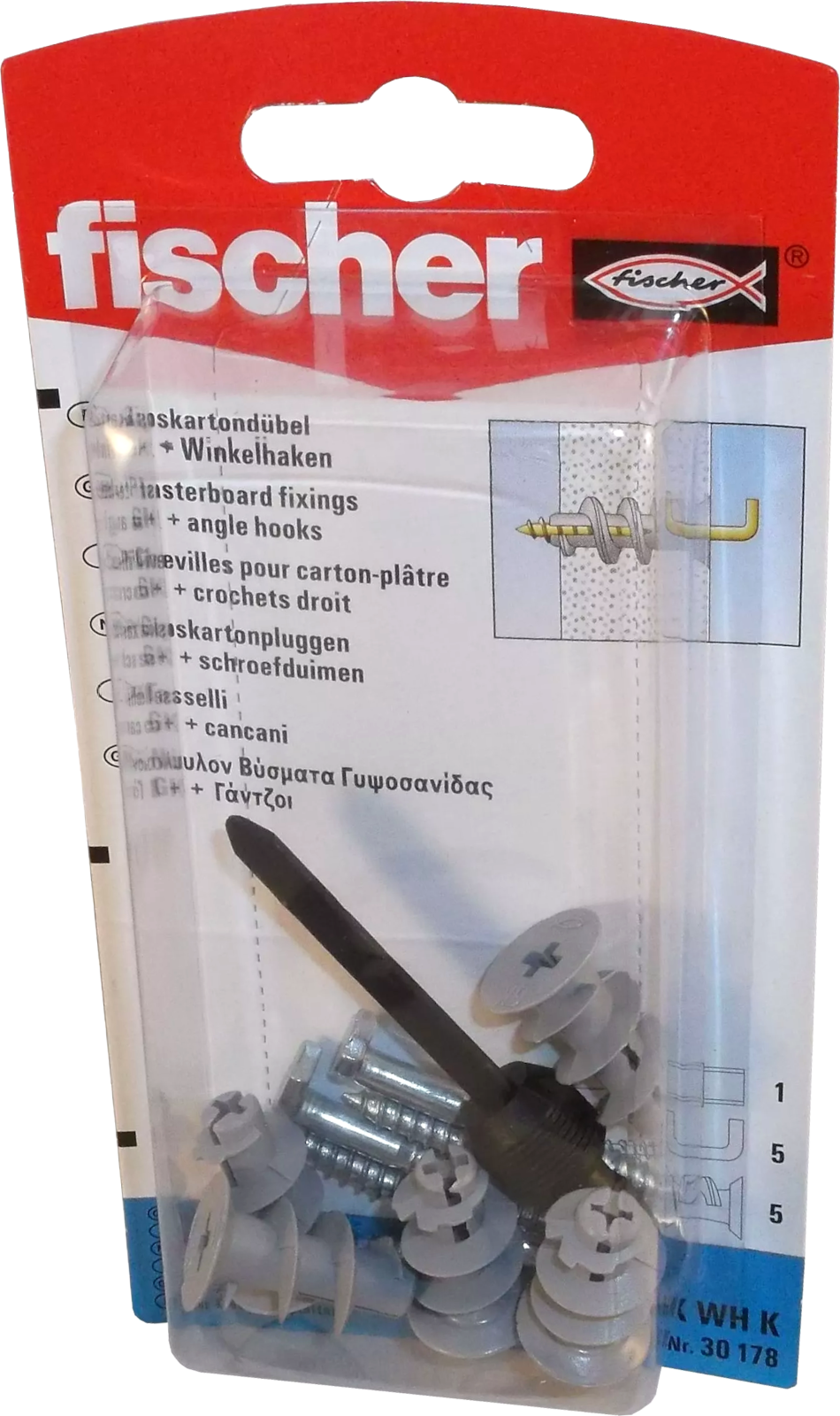 GK WH K Gipskartondübel m. Haken