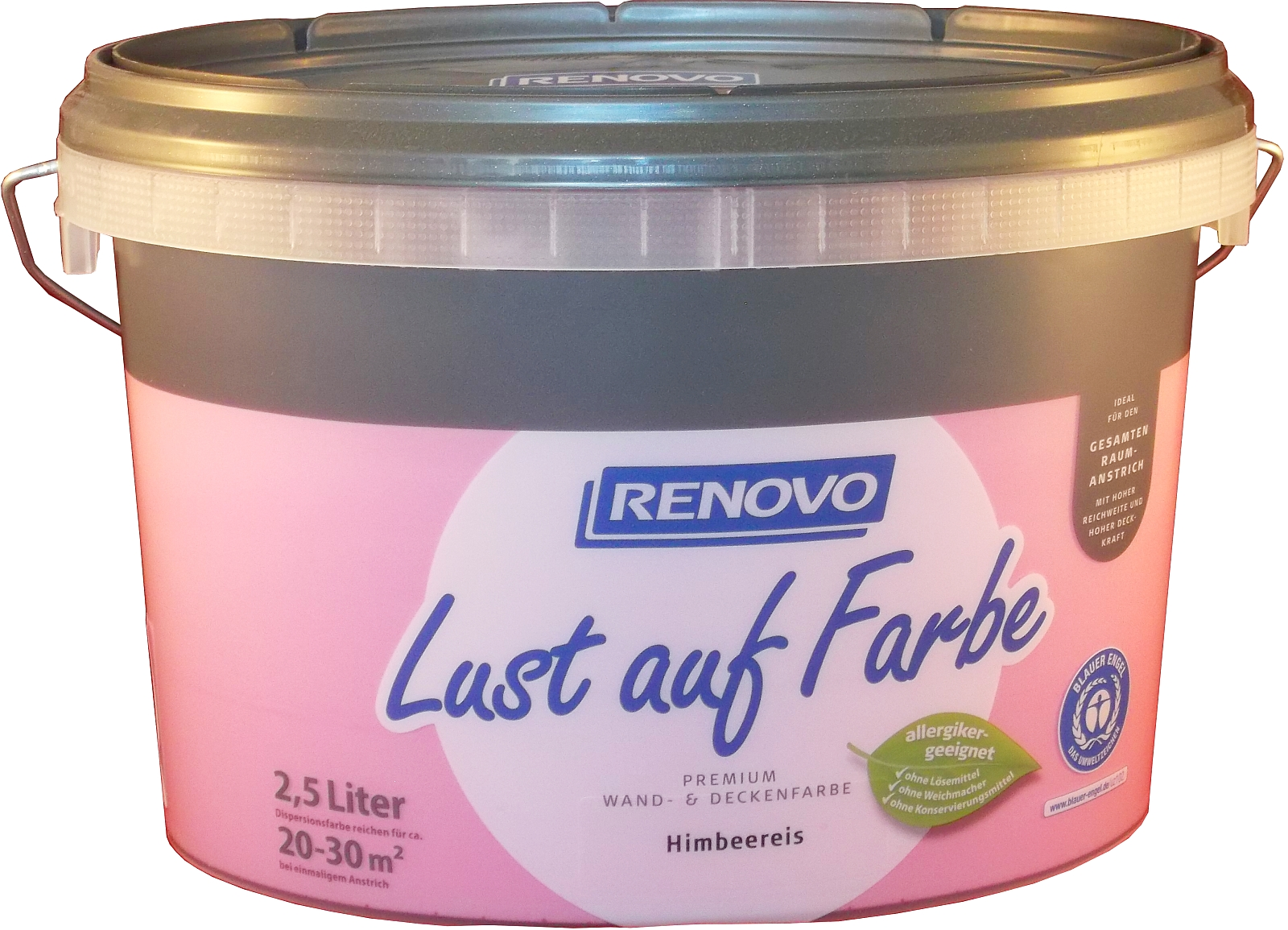 2,5L Renovo Lust auf Farbe, Himbeereis