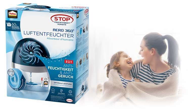 _GERÄT Pattex Luftentfeuchter AERO 360° m.450g Tap