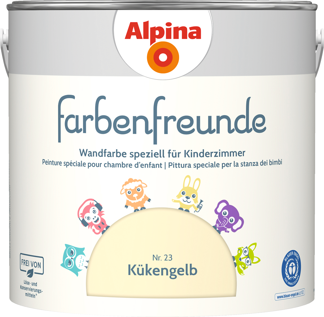 2,5l ALPINA Farbenfreunde Nr.23 Kükengelb