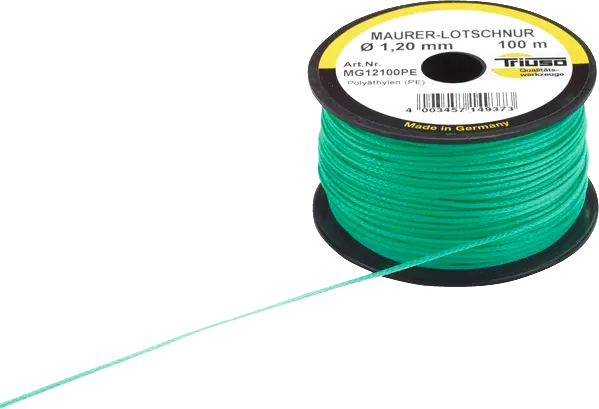 Maurerschnur grün 1,2mm/50m