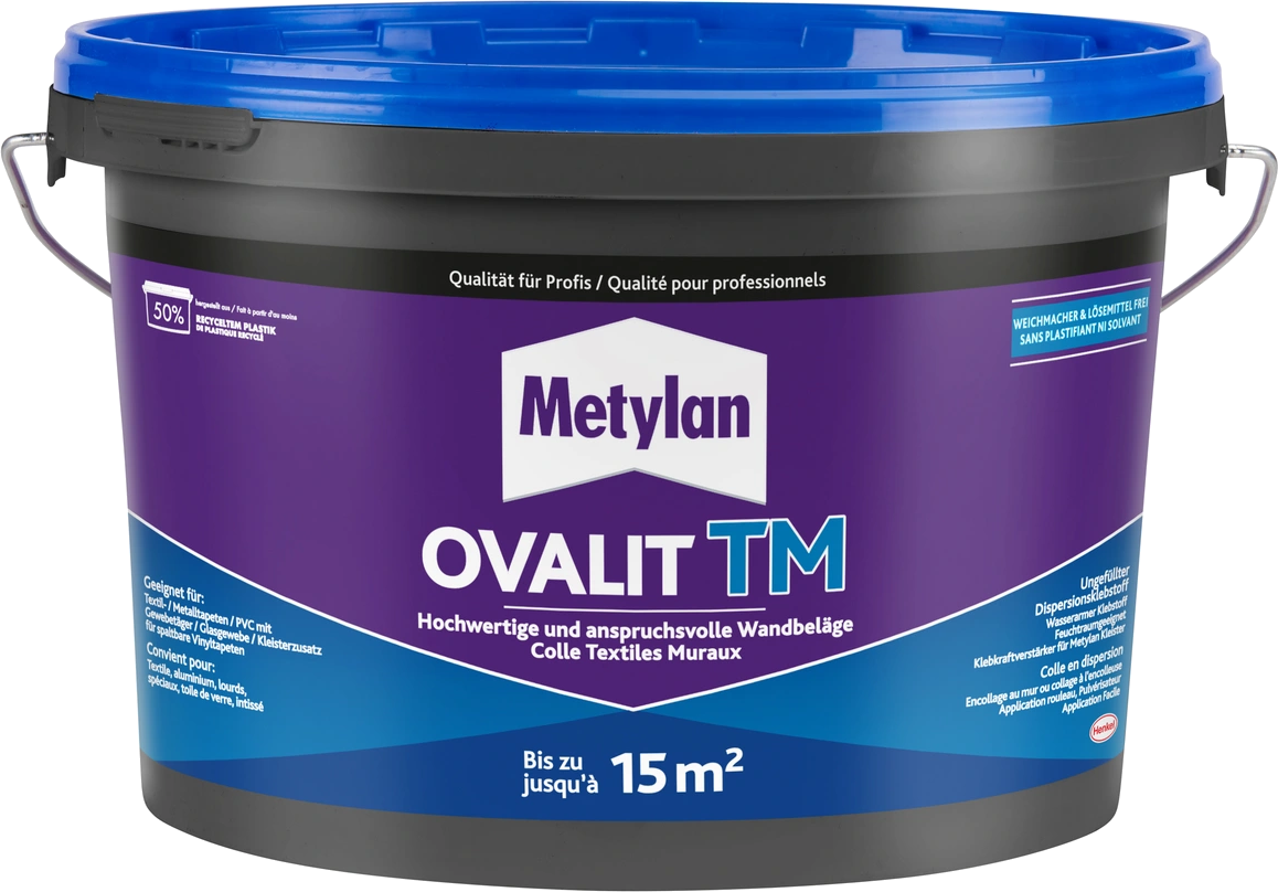 3kg Metylan Ovalit T Kleisterzusatz und Kleber