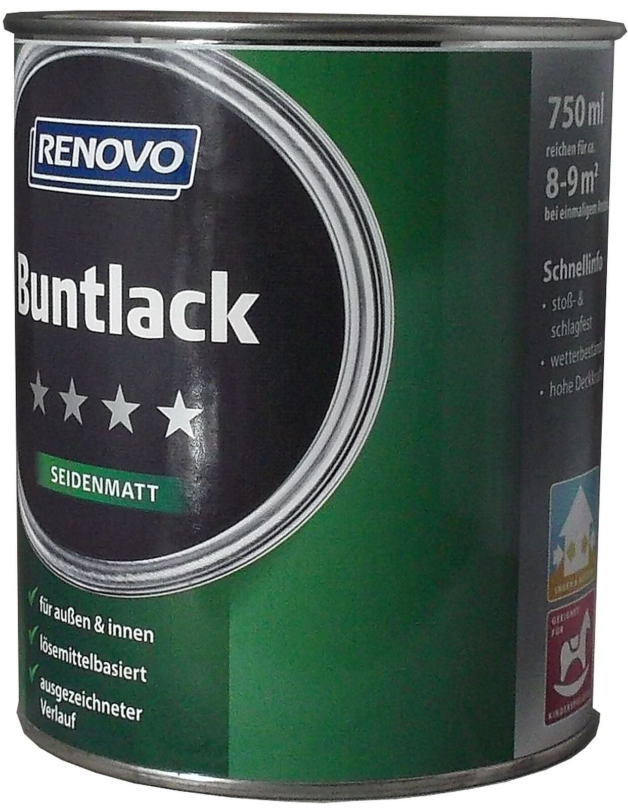 750ml Renovo Seidenmattlack weinrot RAL3005