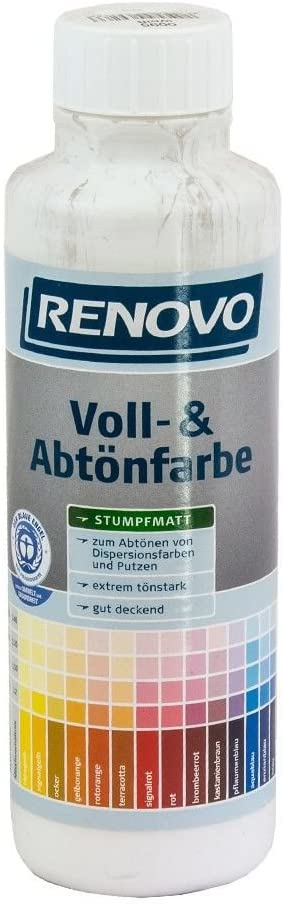 500ml Renovo Volltonfarbe weiss
