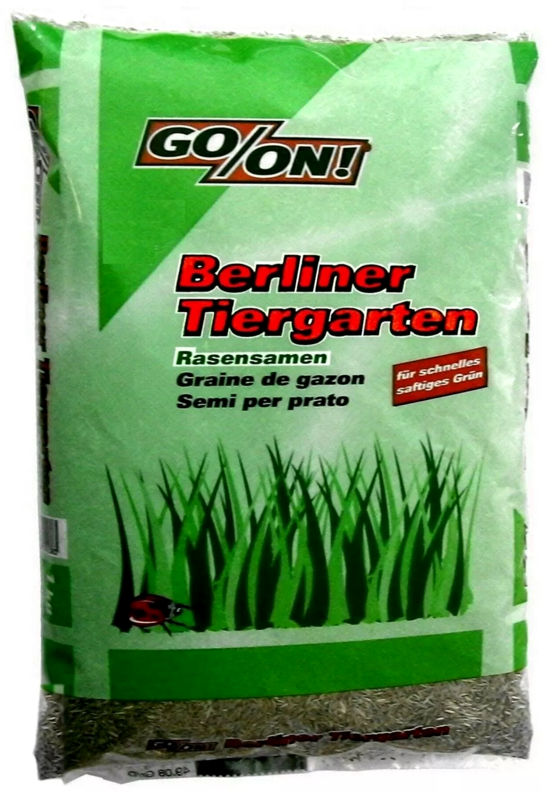 2x 2,5Kg GO/ON Rasensamen "Berliner Tiergarten"