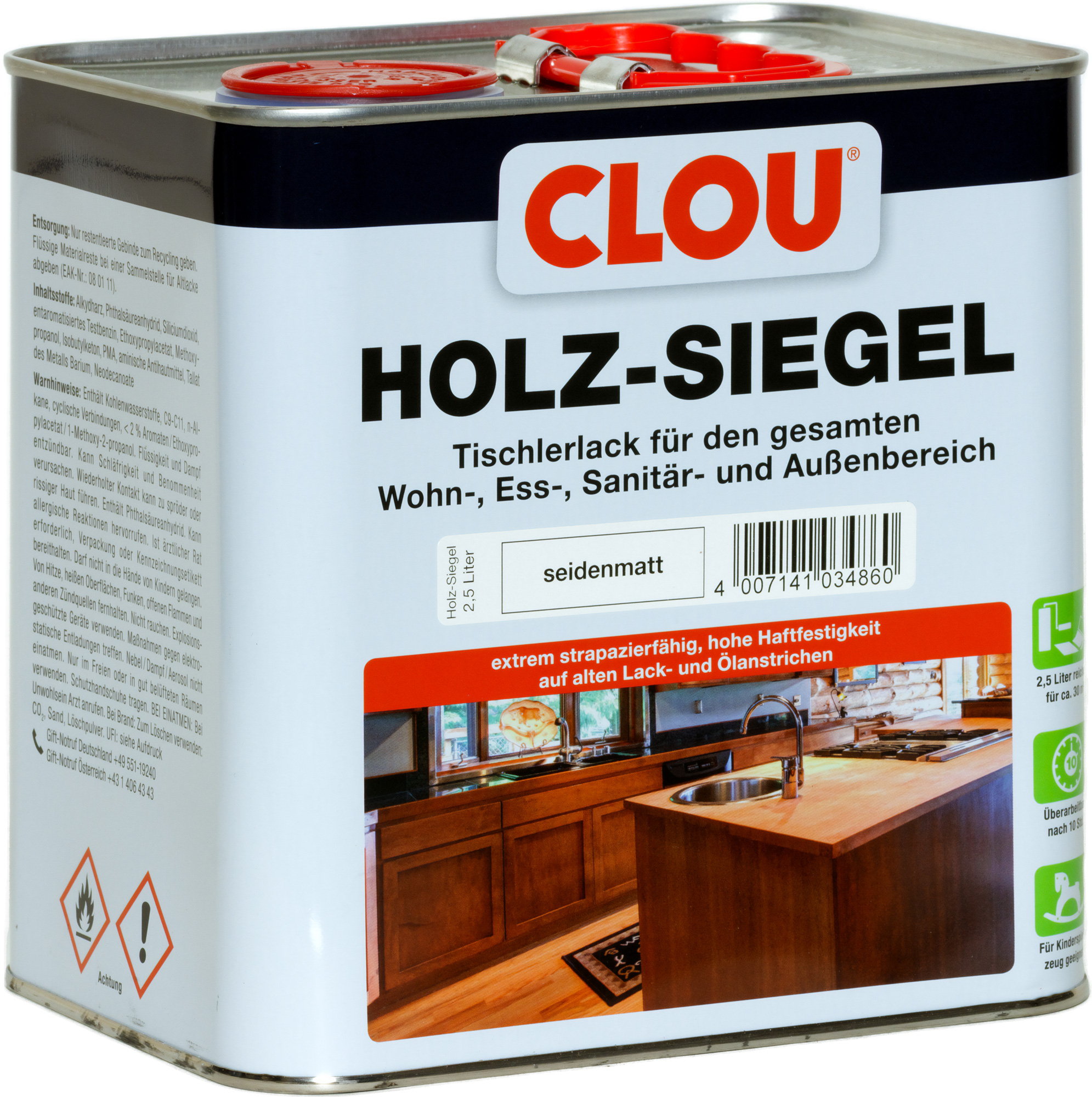 2,5L Clou EL Holz-Siegel seidenmatt