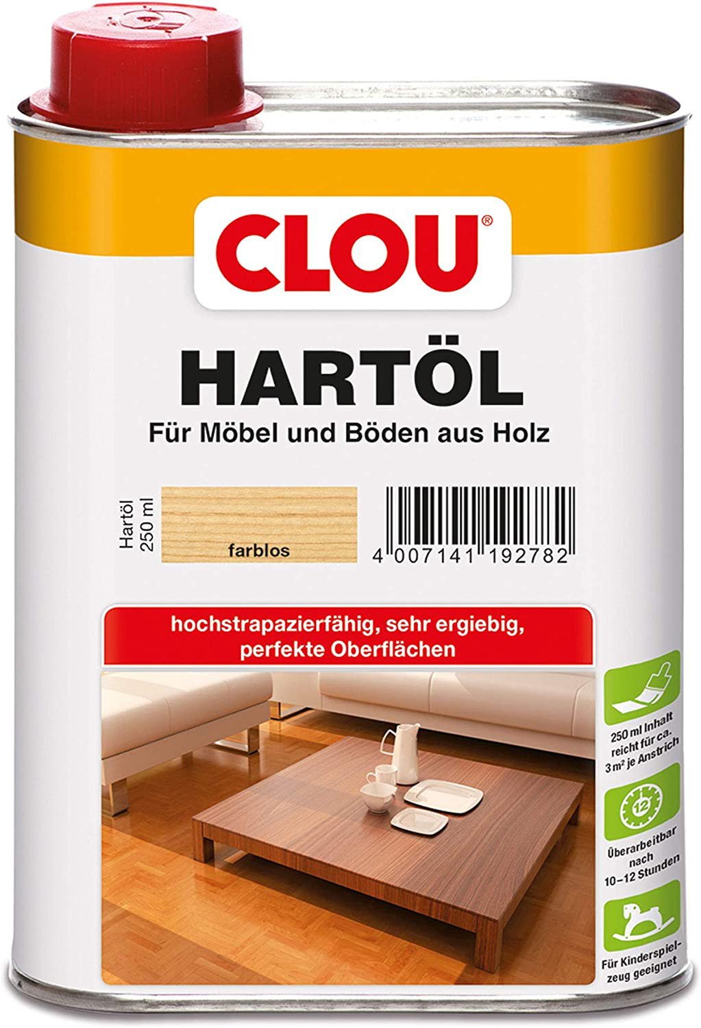 250ml Clou Hartöl farblos