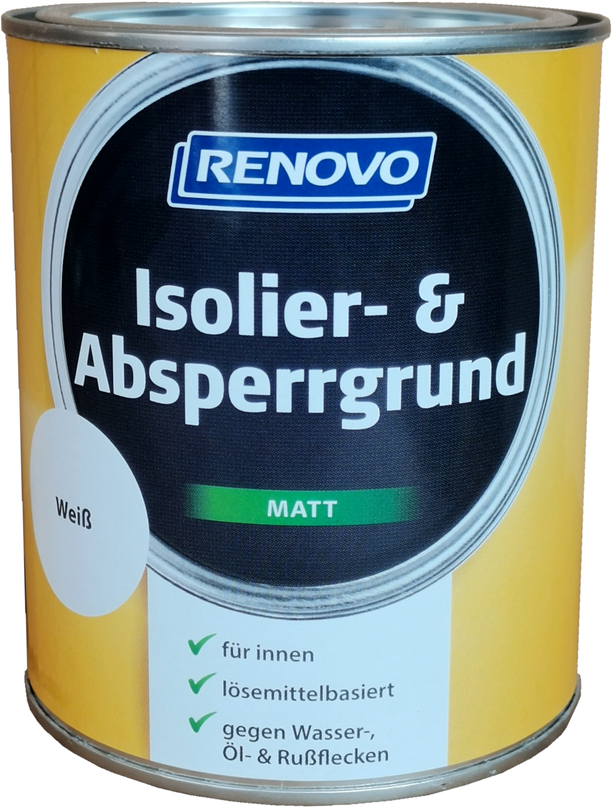750ml Renovo Isolier & Absperrgrund, weiss