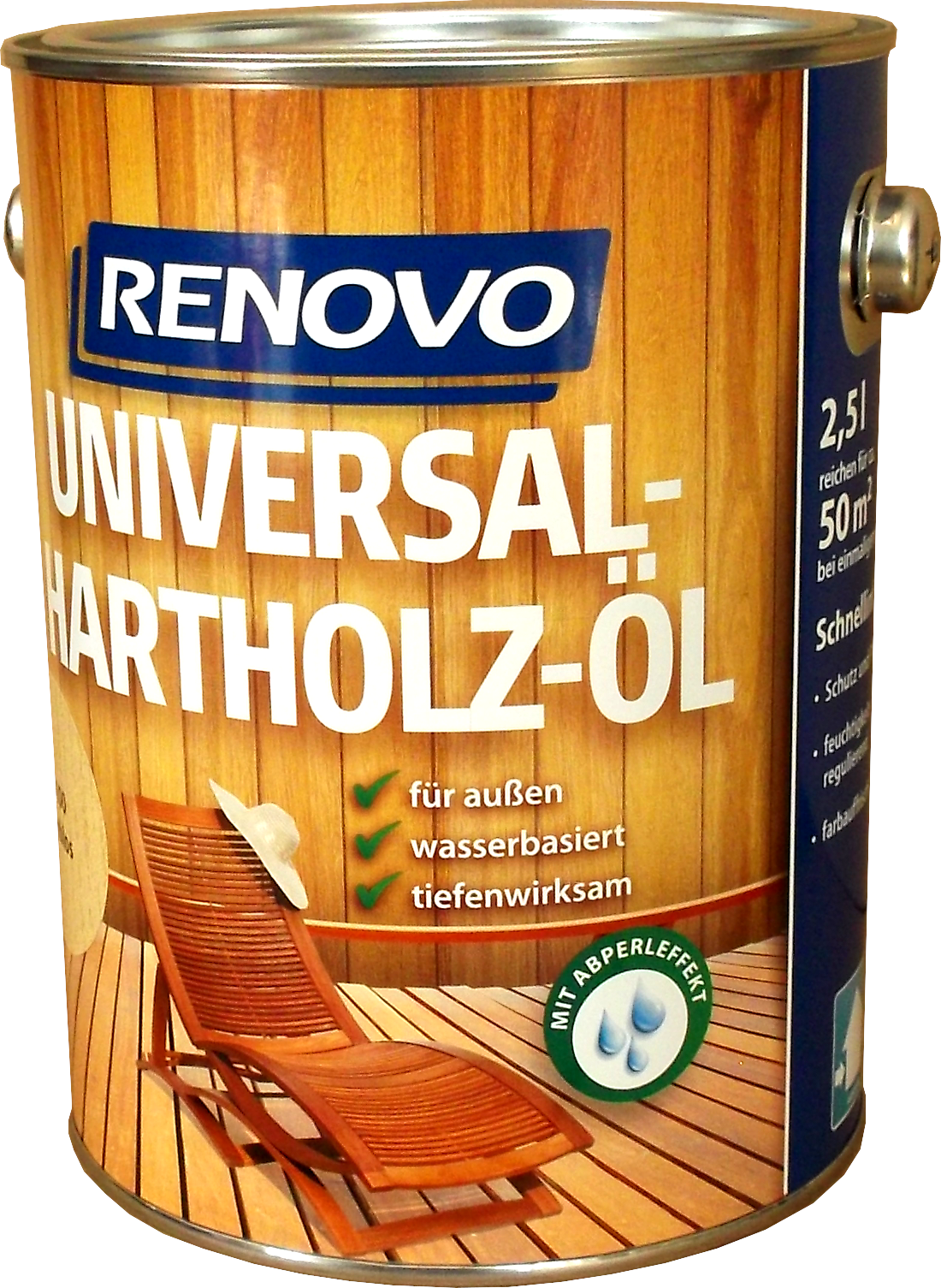 2,5L Renovo Universal-Hartholzöl Eukalyptus wasserbasis
