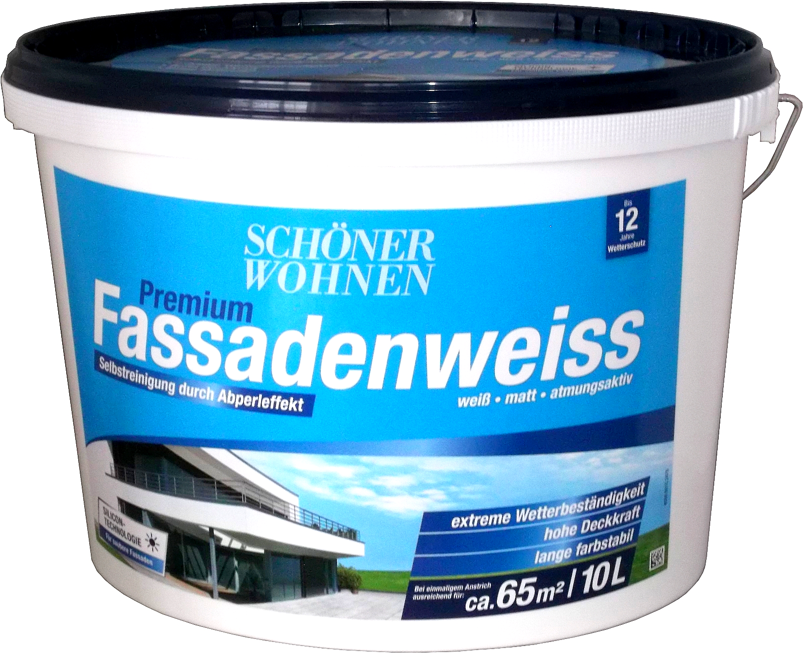 10L Schöner Wohnen Premium-Fassadenweiss (Silicon)
