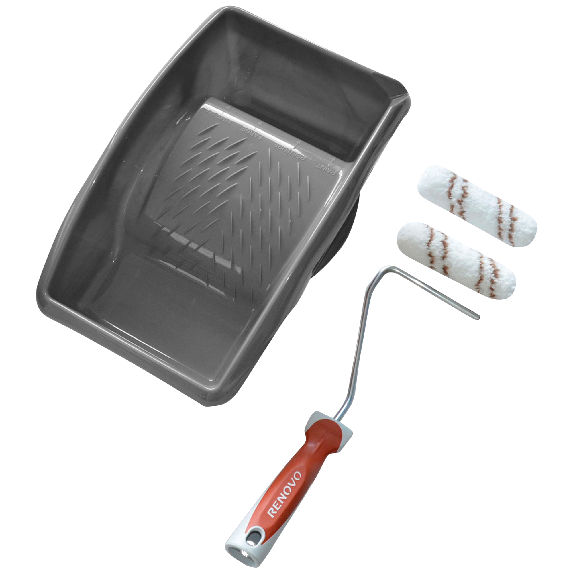 RENOVO 4-teiliges Lasur-Set, Microfaser