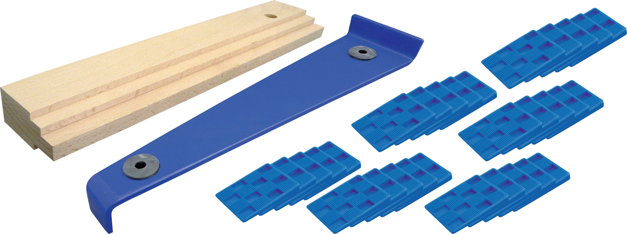 Verlegeset für Parkett oder Laminat