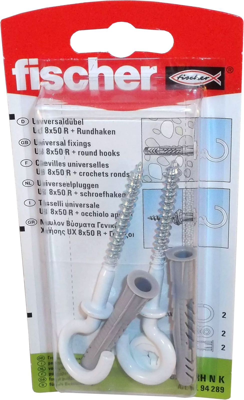 Universaldübel UX 8x50 RH N K