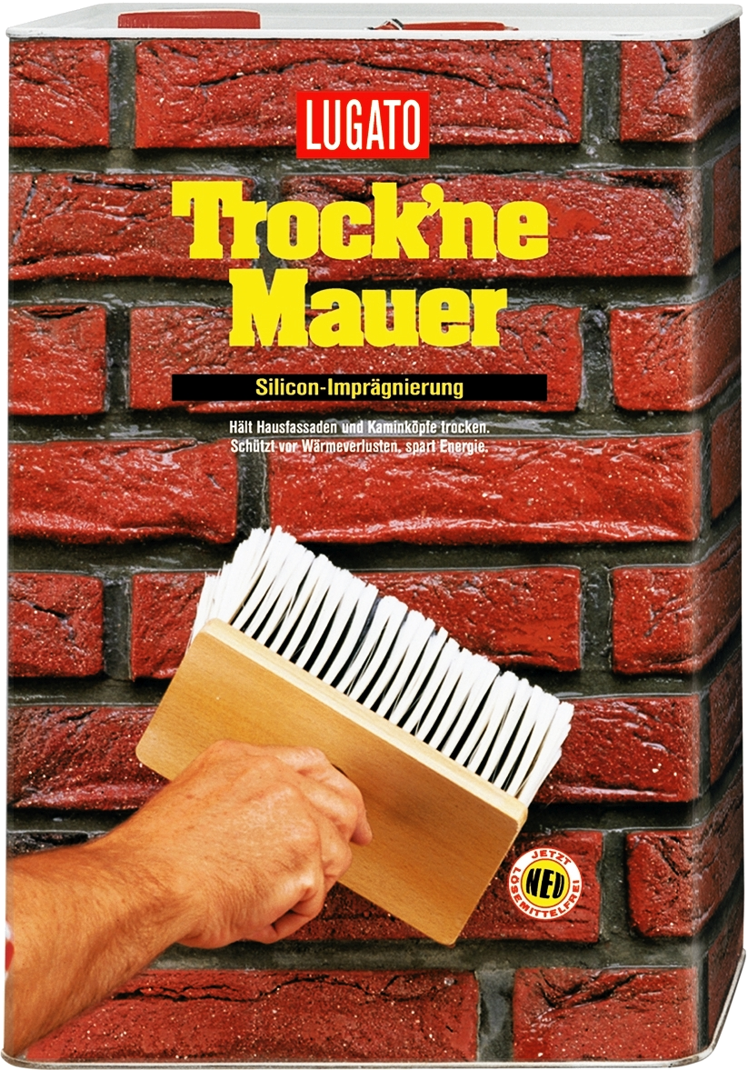 5L Lugato Trockne Mauer Silicon Imprägnierung