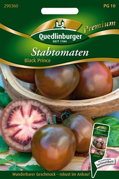 Stabtomaten Black Prince