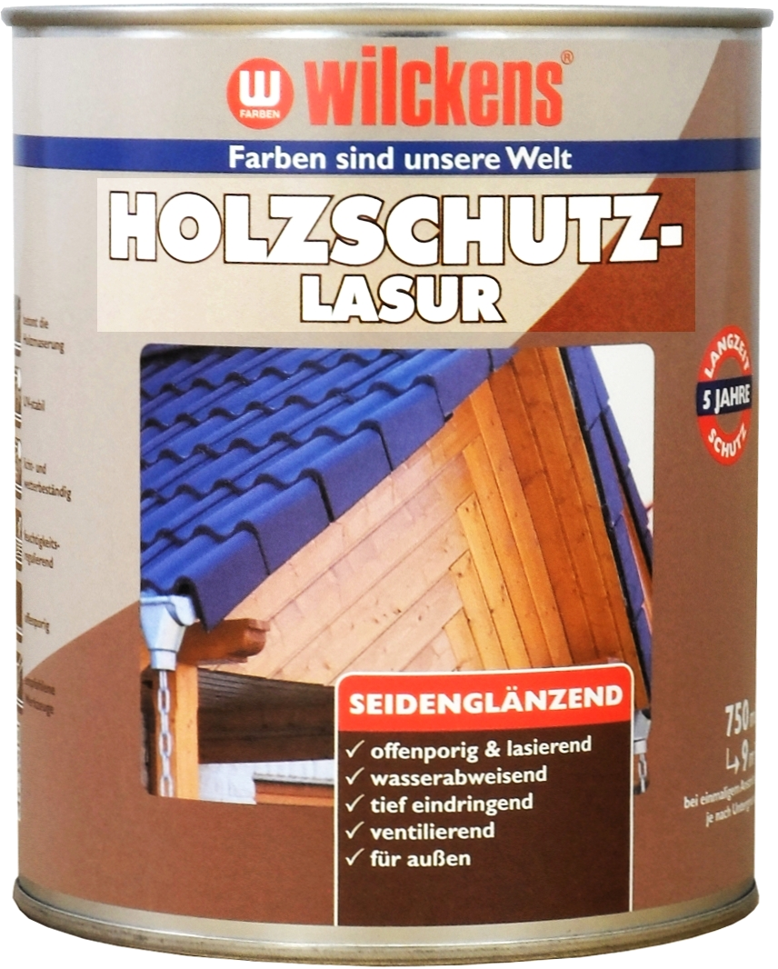 750ml WILCKENS Holzschutzlasur farblos