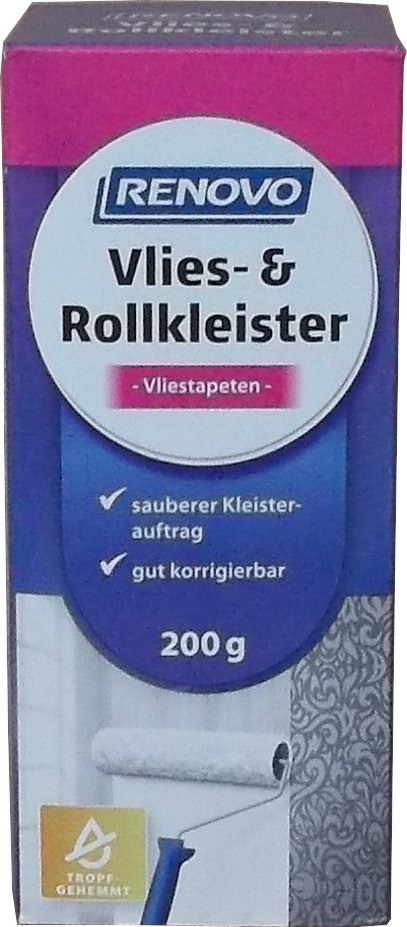 200g Vlies-& Rollkleister Tapetenkleber Vlieskleister