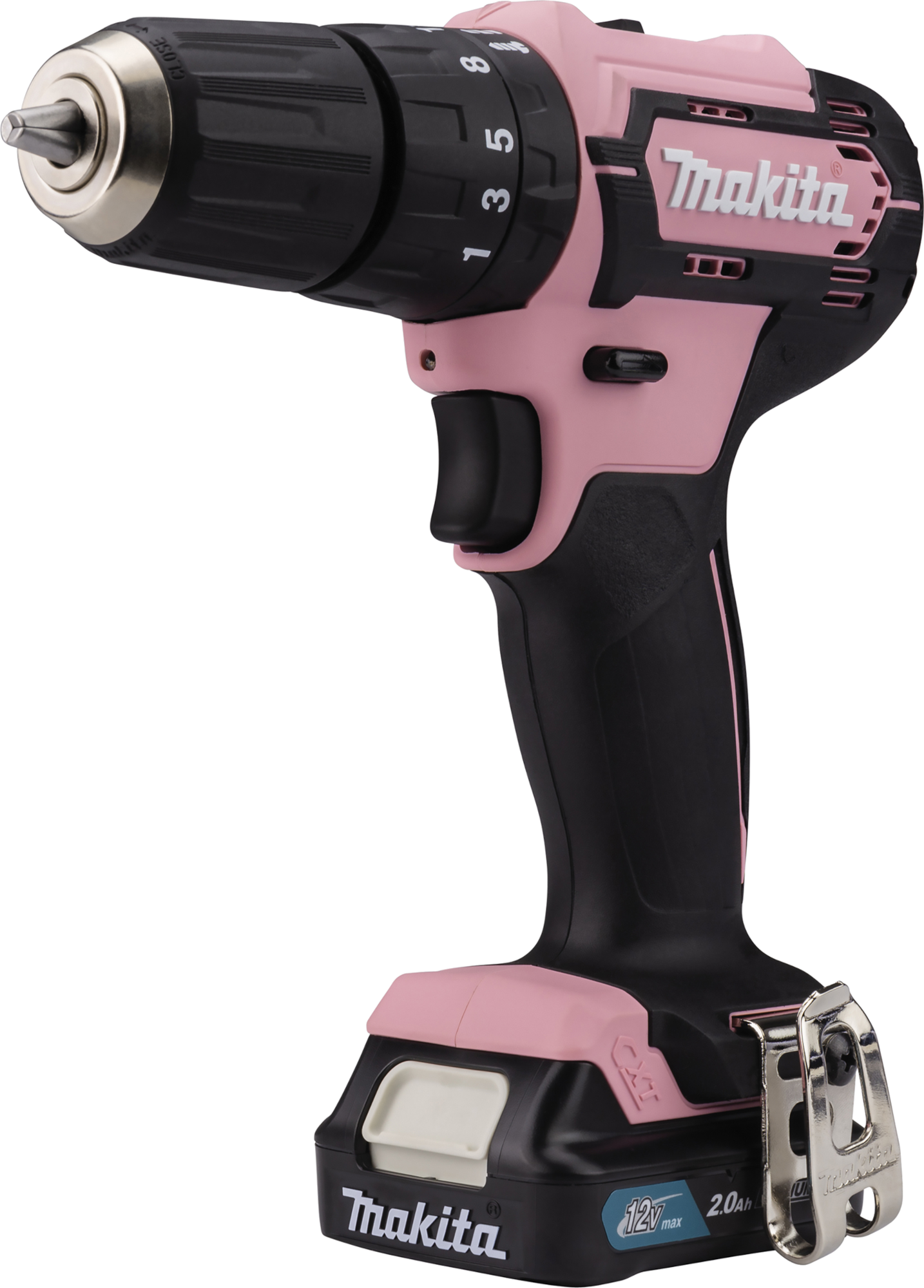 Makita Akku-Schlagbohrschrauber 12V max. / 2,0 Ah HP333DSAP rosa