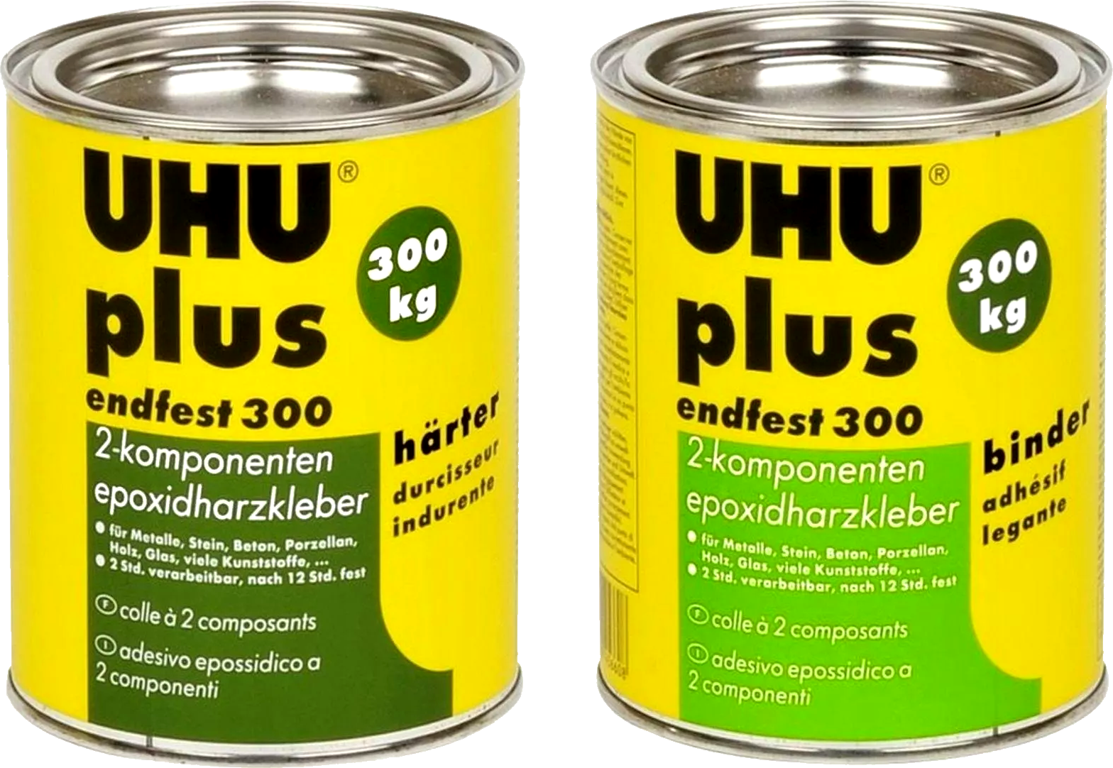 1,655kg UHU Plus Endfest 300 Binder+Härter