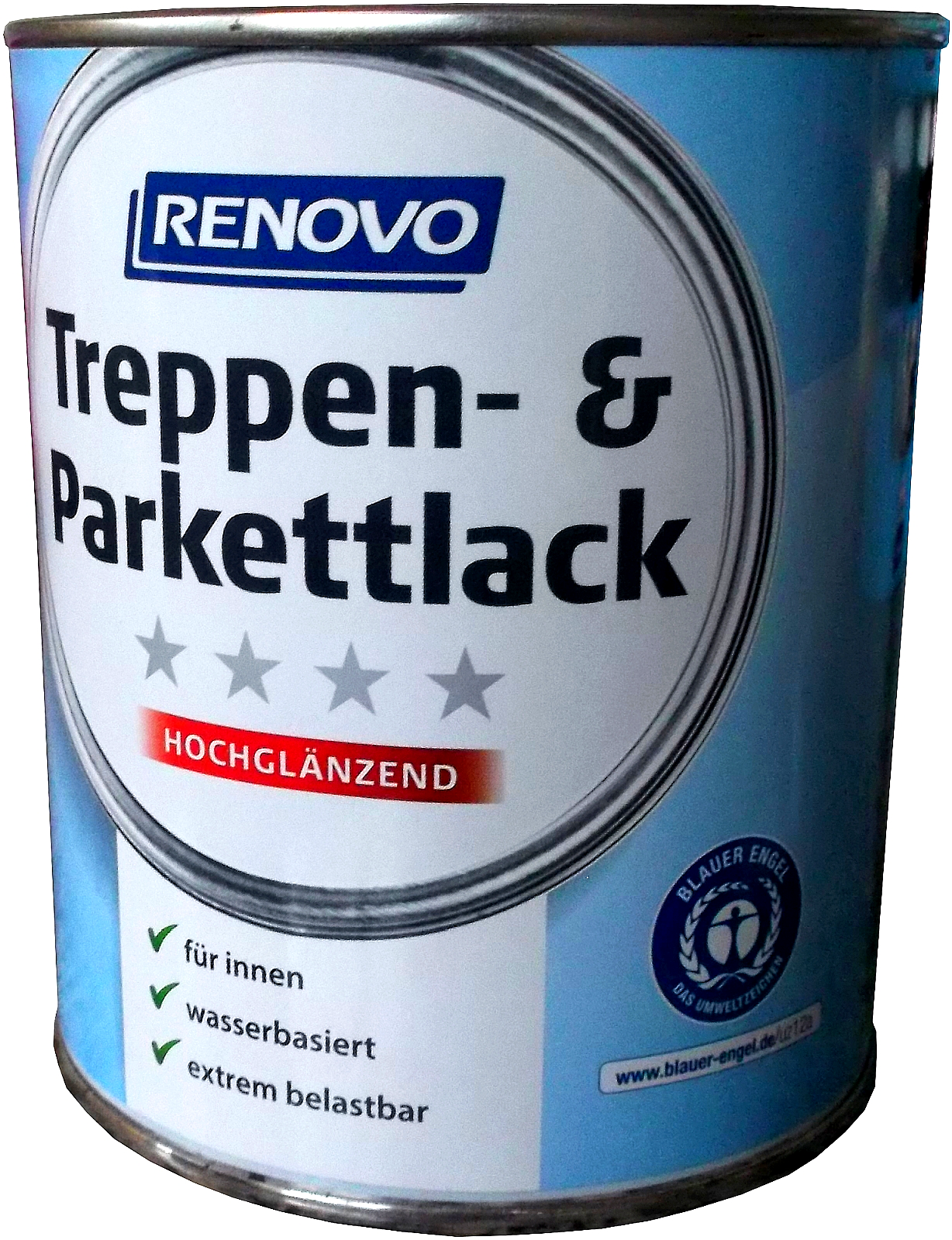 750ml Renovo Treppen- und Parkettlack hochglänzend