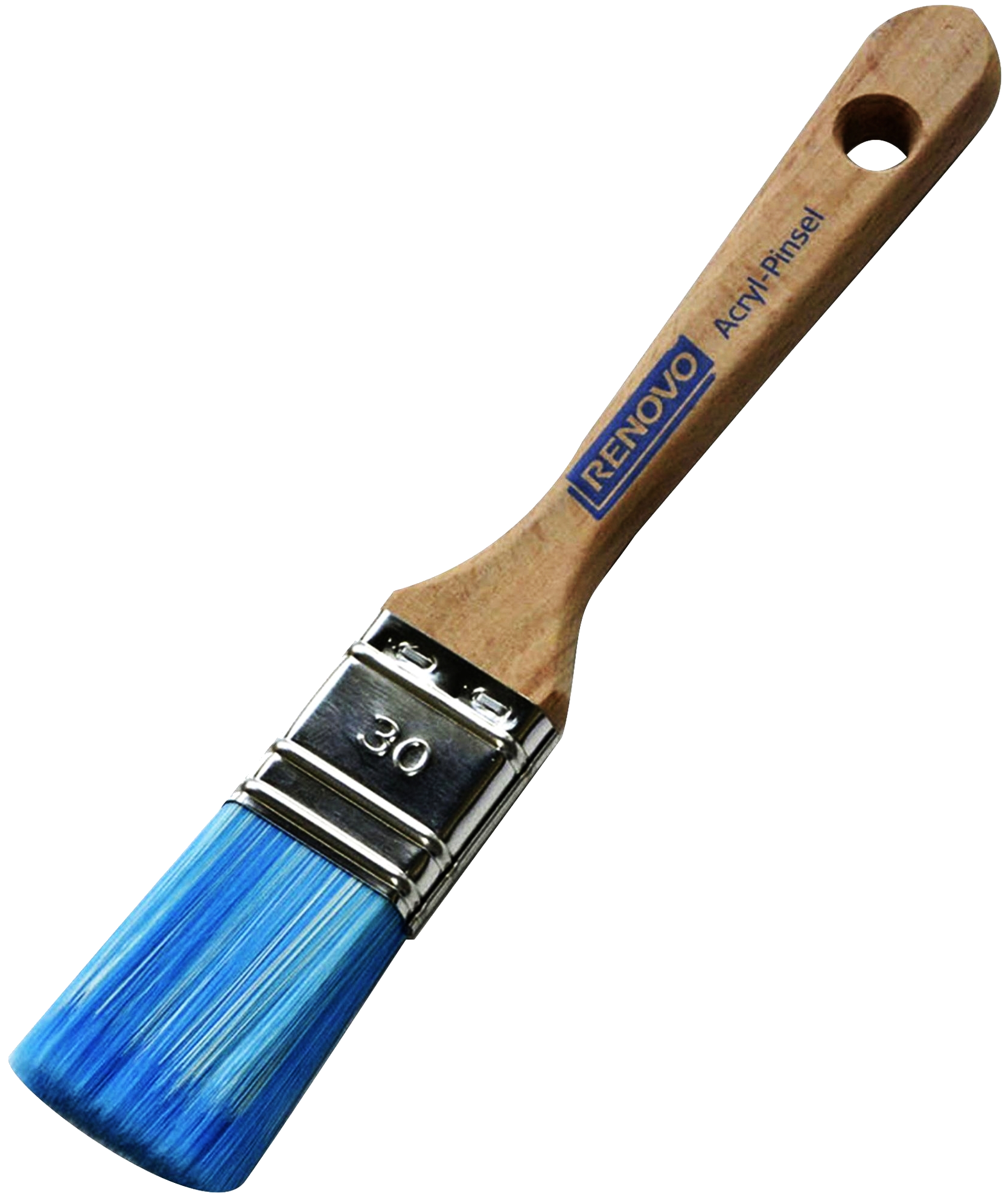 30mm Acryl-Flachpinsel, Fillpro, Holzgriff