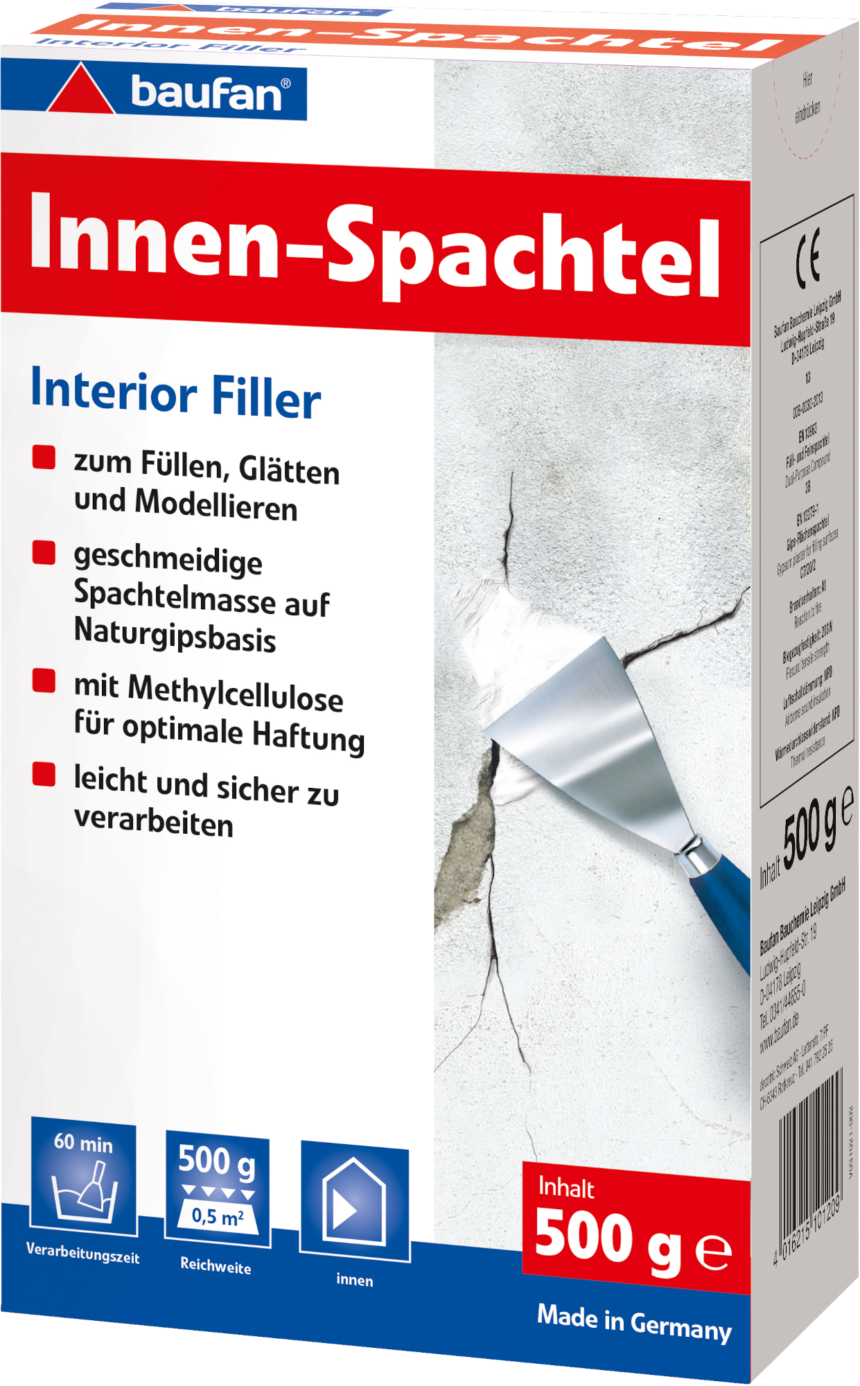 500g Baufan Innenspachtel