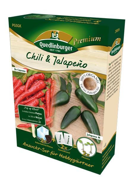 Anzucht-Set Chili & Jalapeño