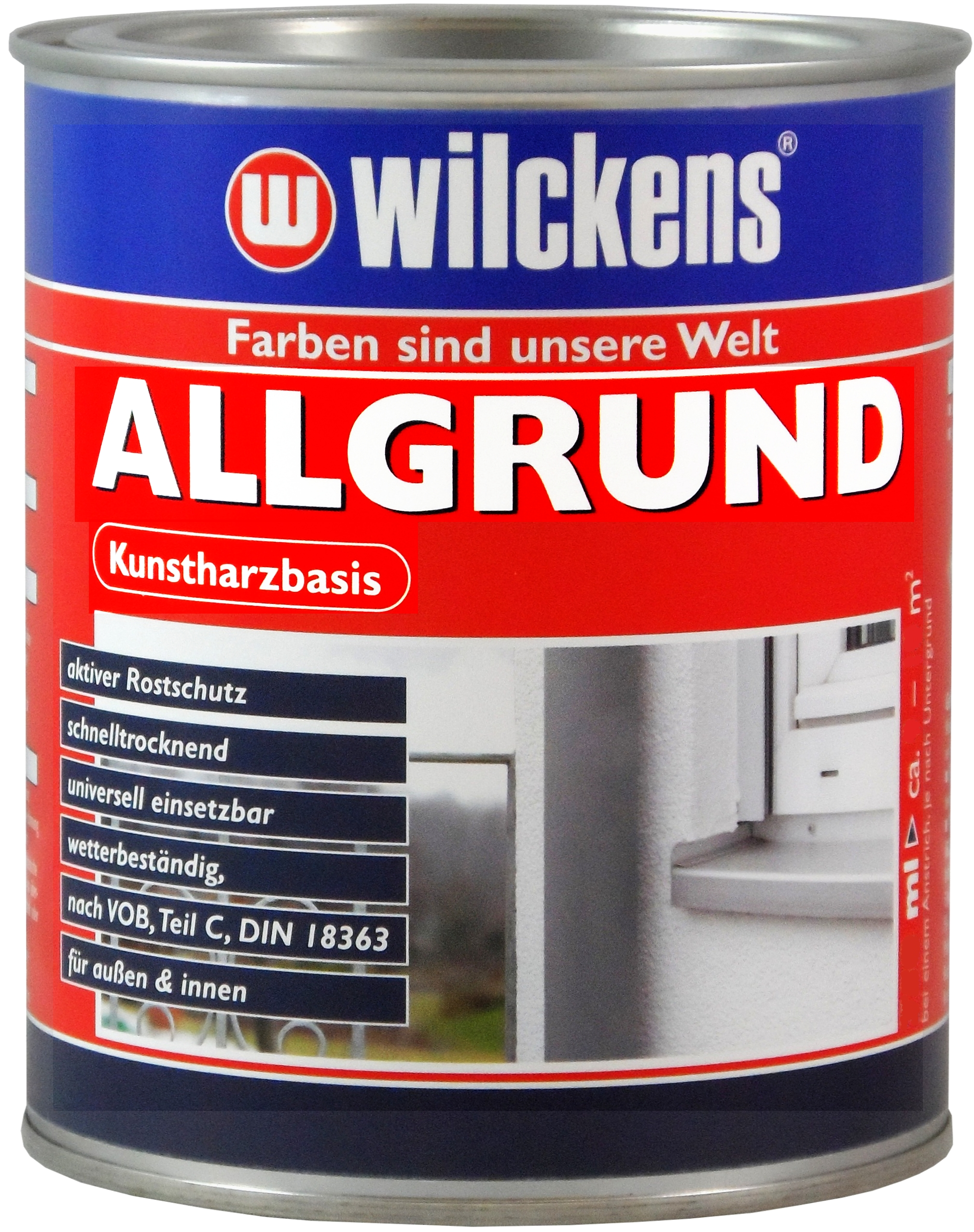 750ml Wilckens Allgrund rotbraun KH