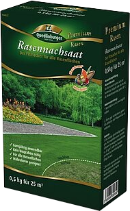 500g Quedlinburger Rasennachsaat Mantelsaat