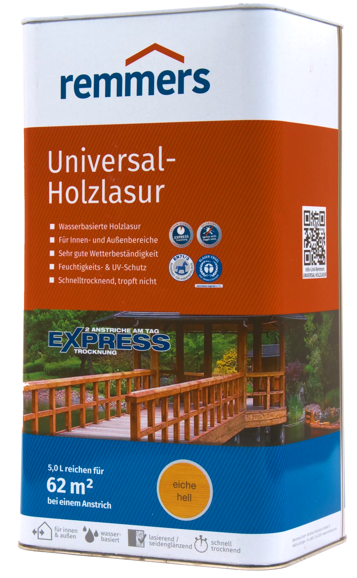 5L Remmers Universal-Holzlasur Eiche hell