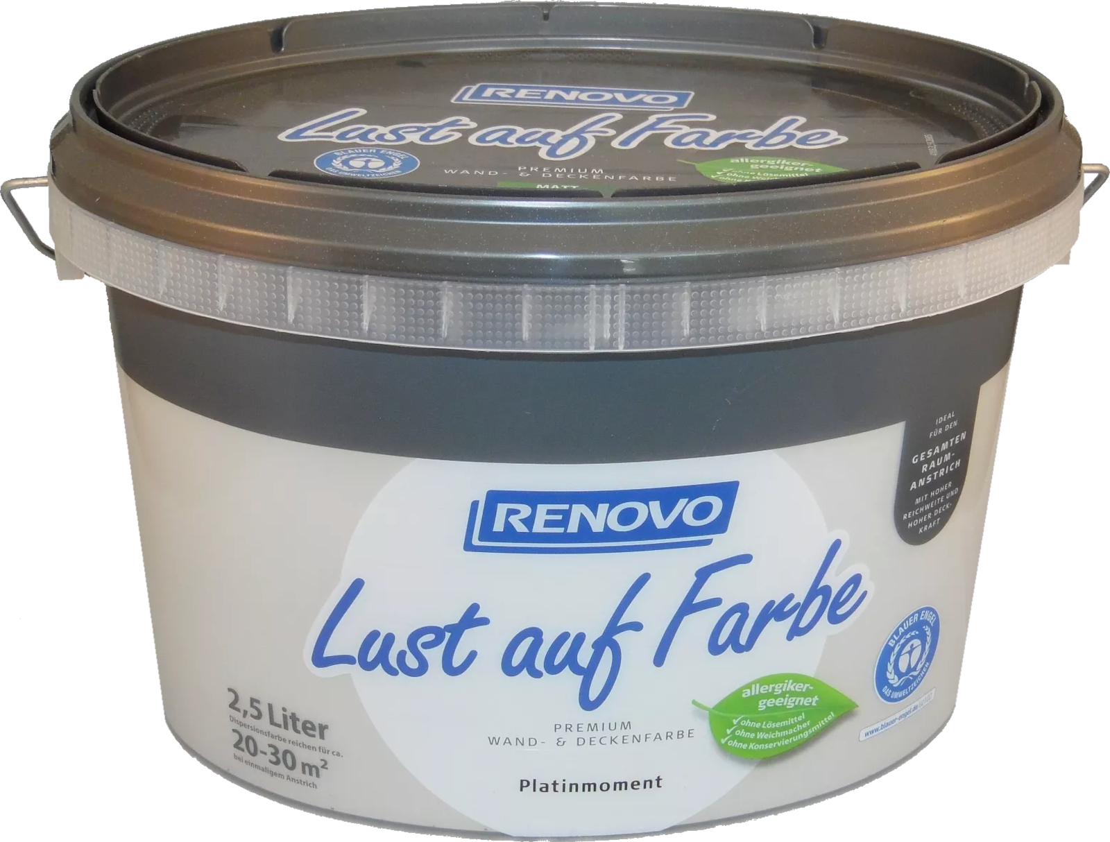 2,5L Renovo Lust auf Farbe, Platinmoment