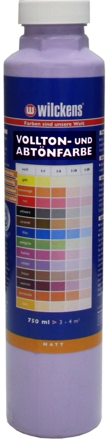 750ml WILCKENS Vollton- und Abtönfarbe violett