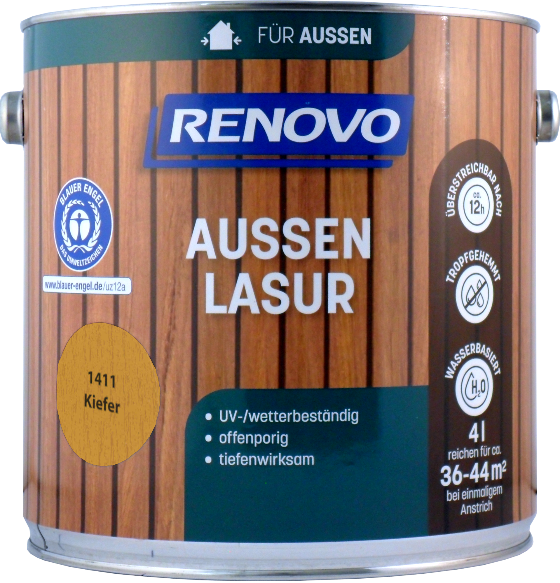 4L Renovo Wetterlasur wb. Nr.1411 kiefer