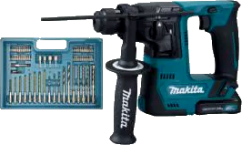 Makita Akku-Bohrhammer HR140DSAE112V max. • SDS-PLUS • 14 mm •1,0 J