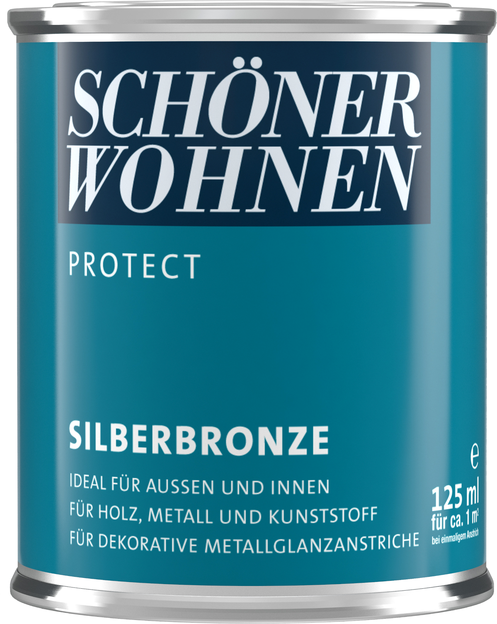125ml Schöner Wohnen Protect Silberbronze