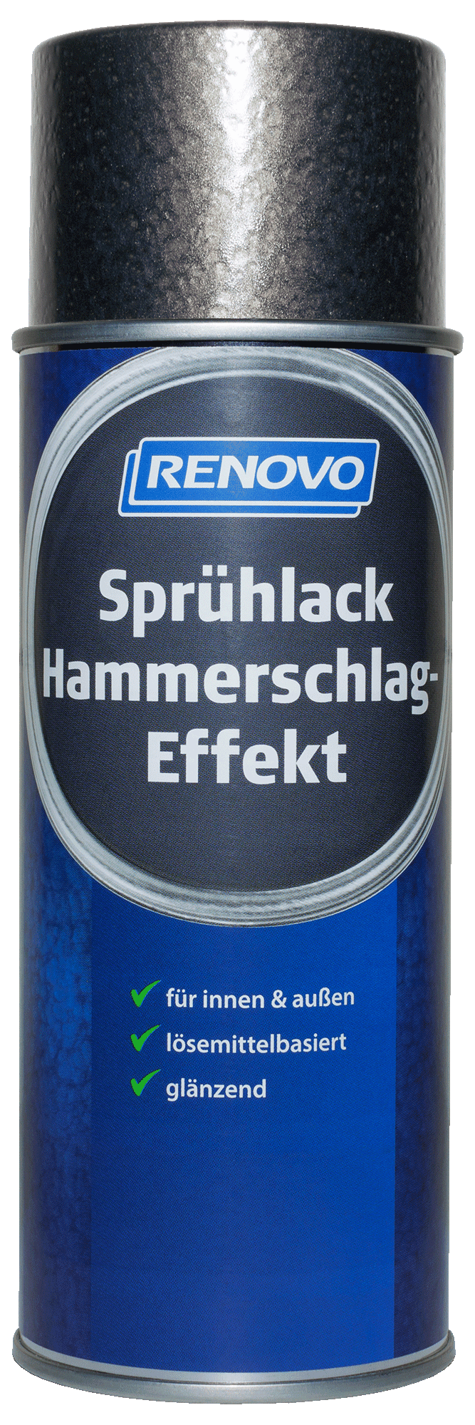 400ml Renovo Sprühlack Hammerschlag Anthrazit