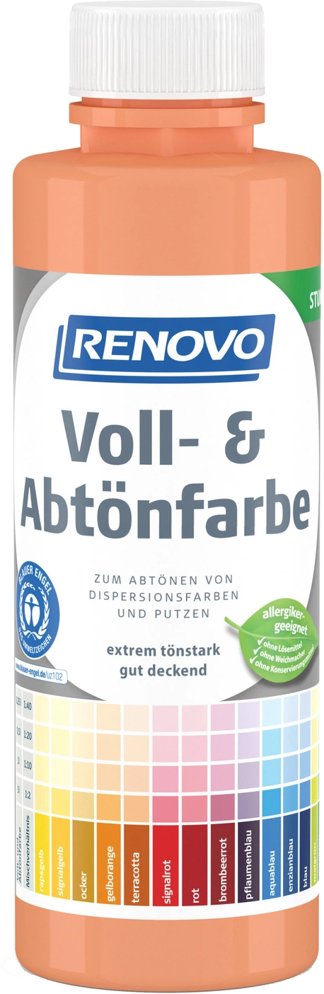 500ml Renovo Volltonfarbe gelborange