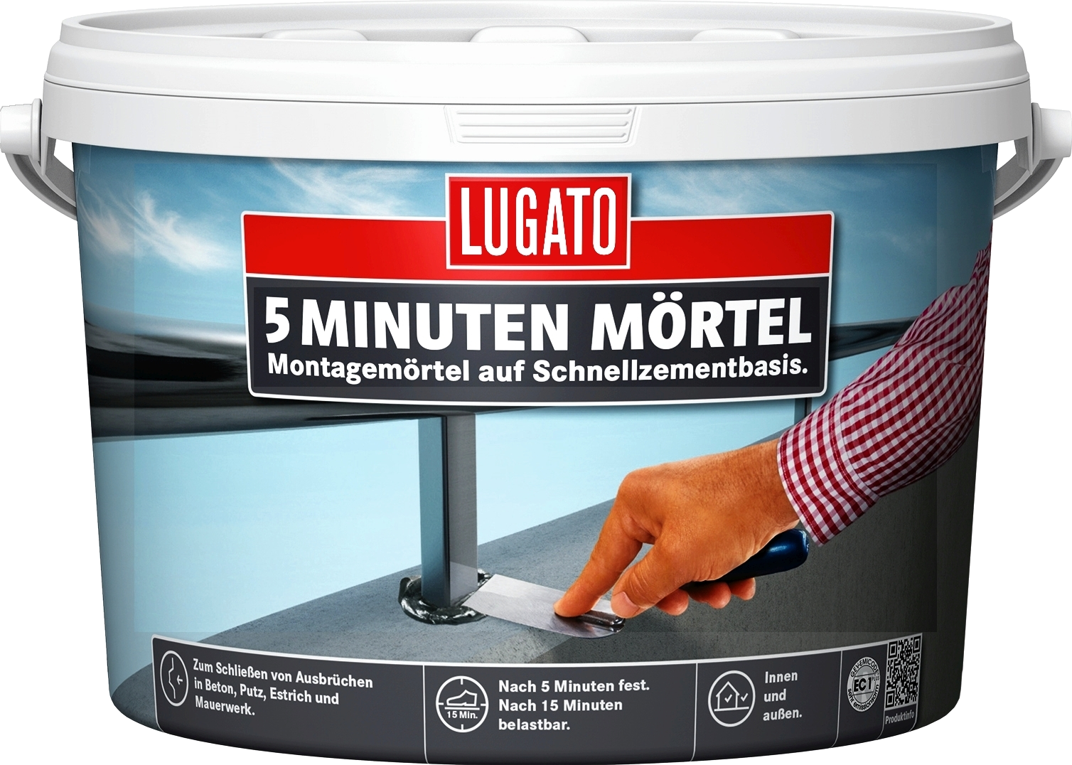 5kg Lugato 5 Minuten Mörtel